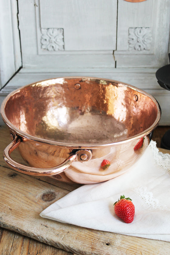Antique French Mixing Bowl, C.1800