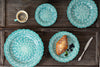 Handmade Patterned Ceramic Plate Set/4