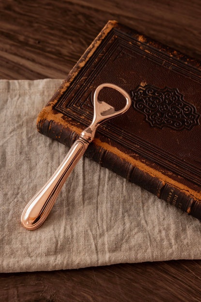Vintage Copper Bottle Opener English Barware, 5.5”