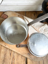 Antique English Saucepan with Engraved handle , C.1860