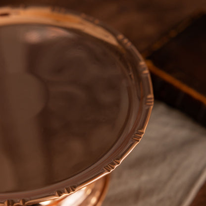 Vintage Inspired Copper Cakestand