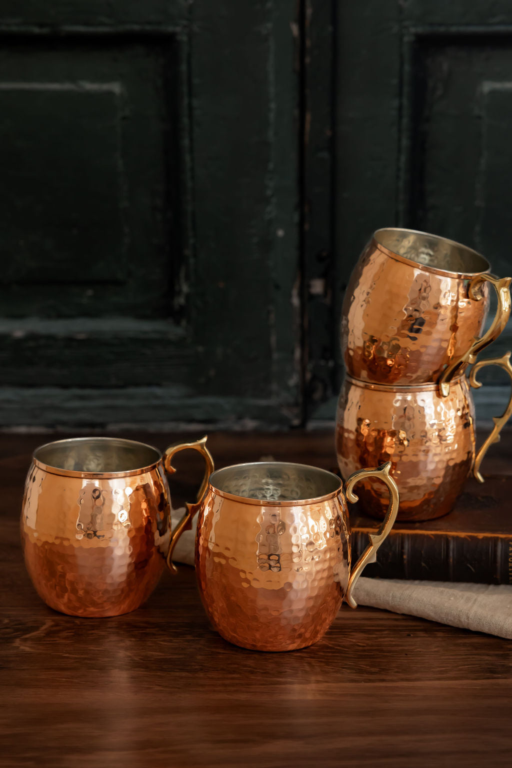 CMK Vintage Inspired Moscow Mule Mugs (Set of 2 or 4)