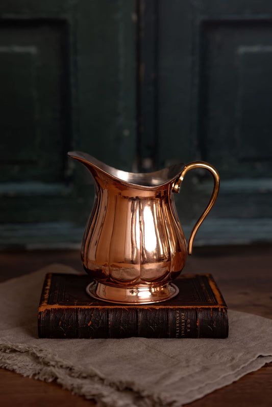 CMK Vintage Inspired Copper Small Pitcher