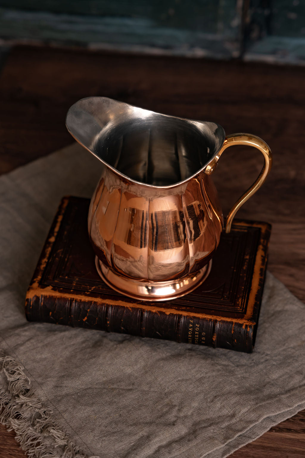 CMK Vintage Inspired Copper Small Pitcher