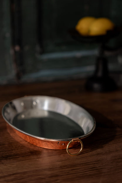 Antique English Gratin Dish