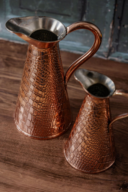 Antique JS&S Embossed Pitcher, C.1910