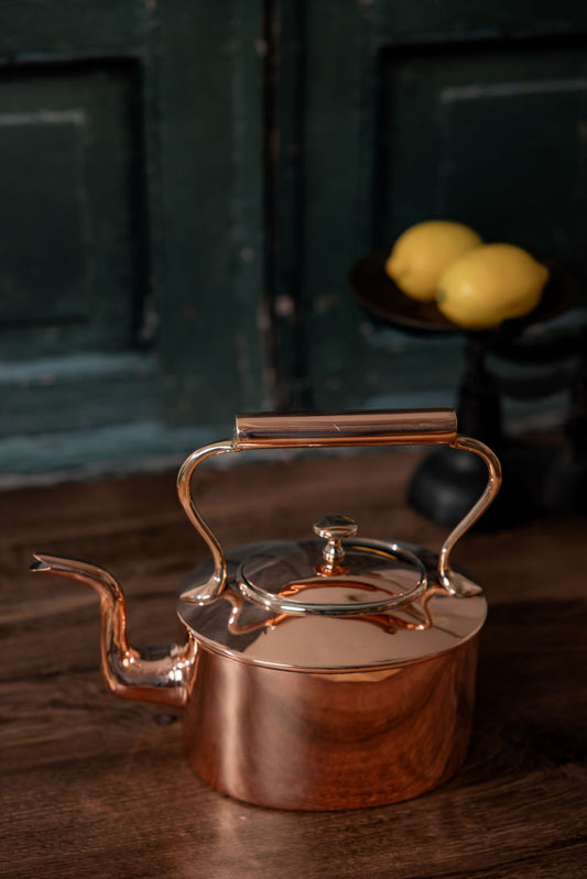 Antique Oval Tea Kettle, C.1850