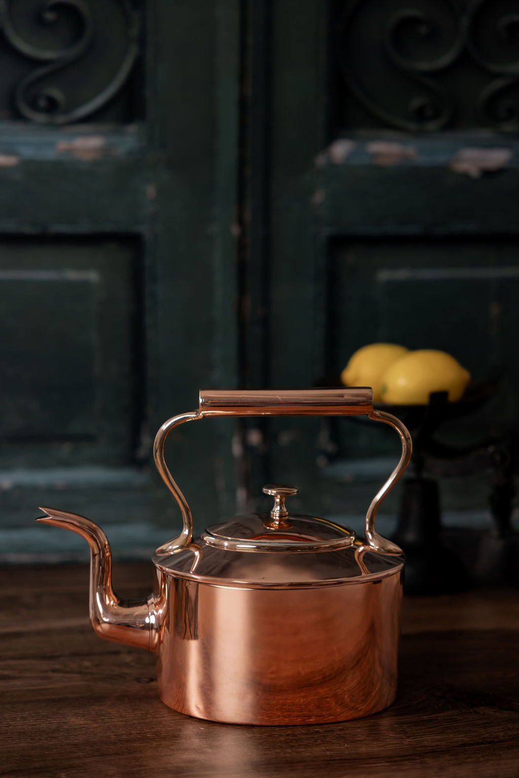 Antique Oval Tea Kettle, C.1850