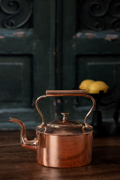 Antique Oval Tea Kettle, C.1850