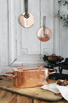 Coppermill Kitchen Vintage Copper French Villedieu Planter, c
